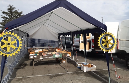 Collecte alimentaire - Rotary Club de Cognac - Parking Auchan - 26 et 27 Novembre 2021